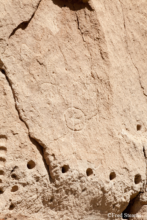 Bandelier National Monument Long House Petroglyphs