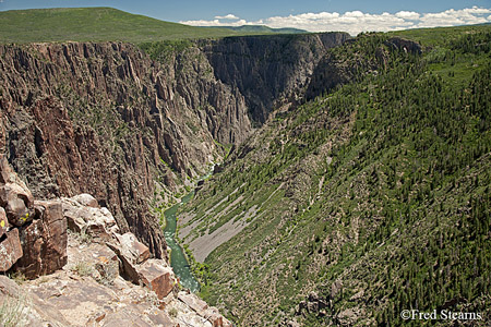 Black Canyon of the Gunnison NP Pulpit Rock Overlook