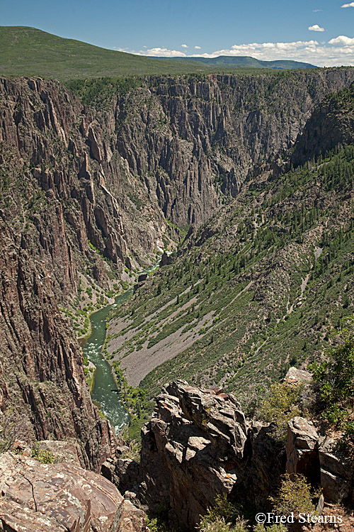 Black Canyon of the Gunnison NP Pulpit Rock Overlook