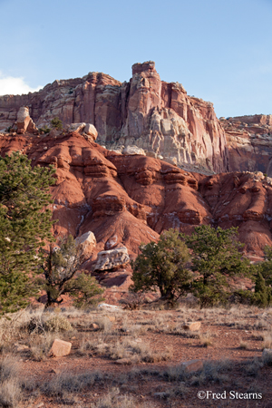 Capitol Reef National Park Golden Throne