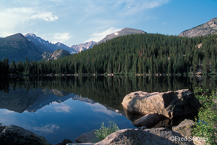Rocky Mountain NP Longs Peak Reflection
