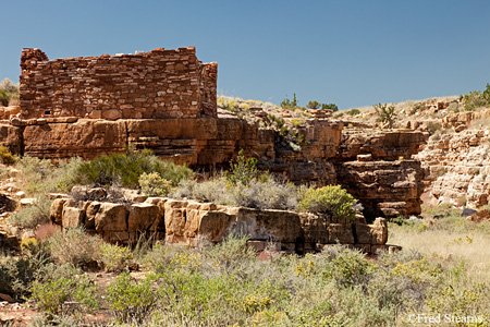 Wupatki National Monument Box Canyon Dwellings