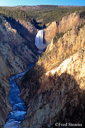 Yellowstone NP Lower Yellowstone Falls