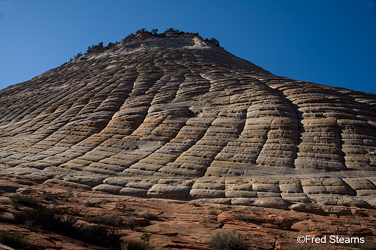 Zion National Park, Checkerboard Mesa