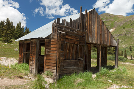 Animas Forks Ghost Town Uncompahgre National Forest Silverton Colorado