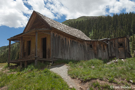 Animas Forks Ghost Town Uncompahgre National Forest Silverton Colorado