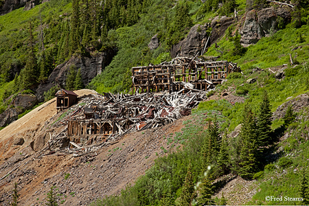 Revenue Mine Uncompahgre National Forest Ouray Colorado