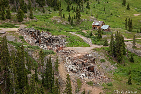 Animas Forks Ghost Town Uncompahgre National Forest