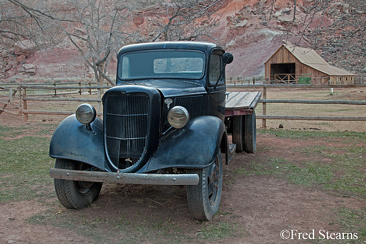 Gifford Farm Capitol Reef National Park Flatbed Truck