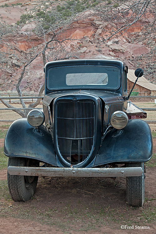 Gifford Farm Capitol Reef National Park Flatbed Truck