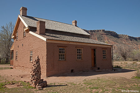 Grafton Ghost Town Alonzi H Russell House