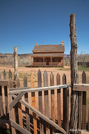 Grafton Ghost Town Alonzo H Russell House