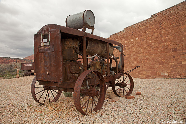 Silver Reef Ghost Town Mining Trams Compressor