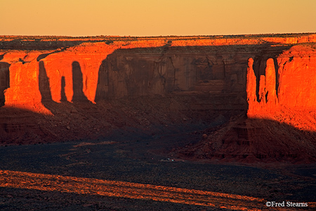 Monument Valley Hunts Mesa Sunrise