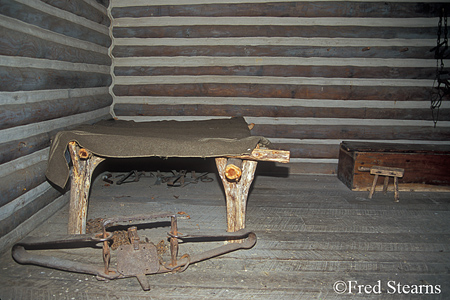 Fort Boonesborough - Cabin Interior - Bed
